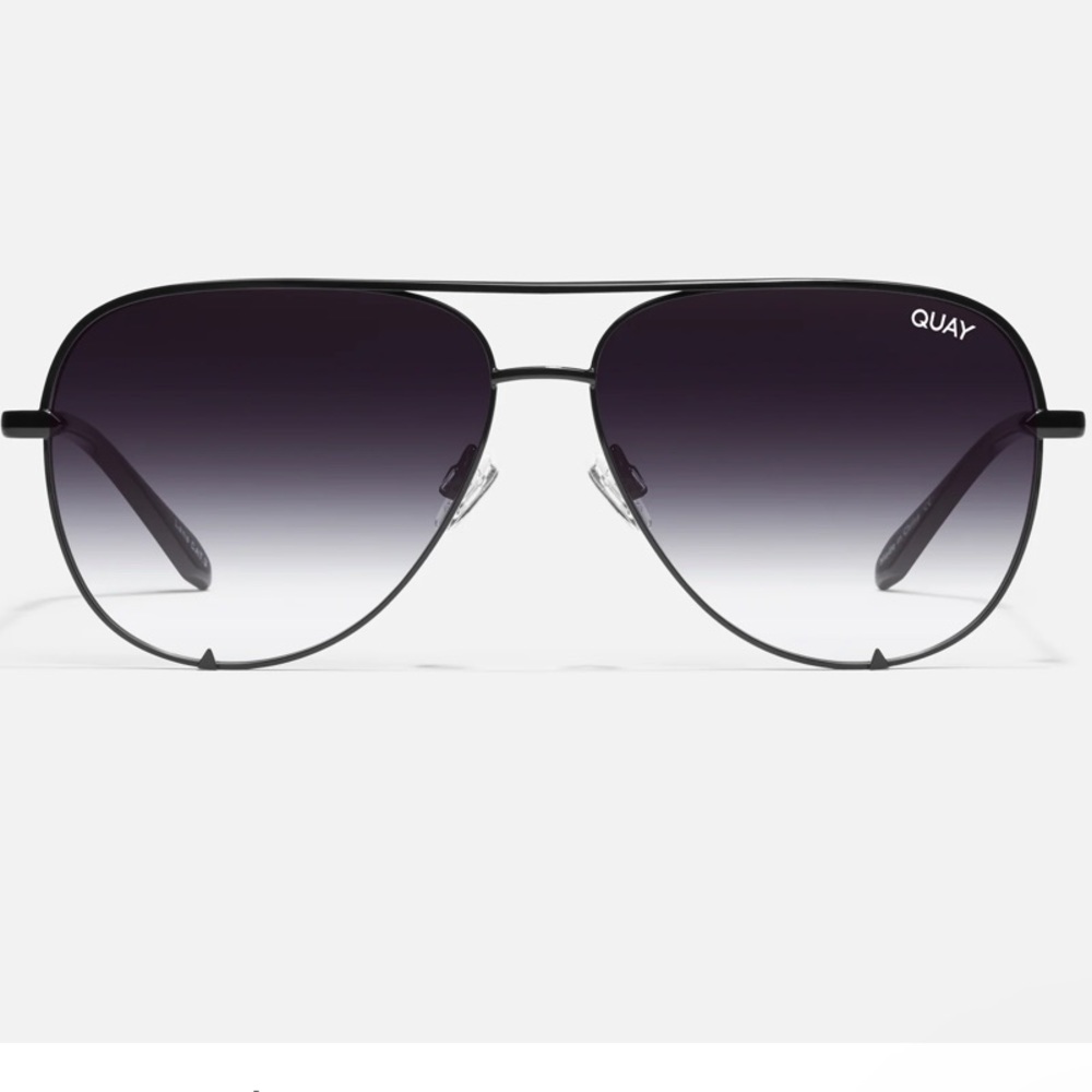 Quay High Key Extra Large Aviator Sunglasses